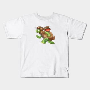 Tortoise in a Hare's Costume Kids T-Shirt